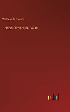 portada Herders Stimmen der Völker (in German)
