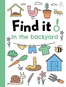 portada Find It! in the Backyard (en Inglés)