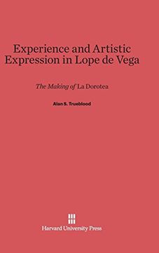 portada Experience and Artistic Expression in Lope de Vega (en Inglés)