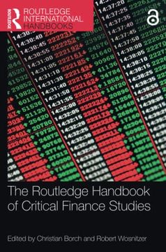 portada The Routledge Handbook of Critical Finance Studies (Routledge International Handbooks) (en Inglés)
