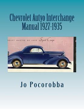 portada Chevrolet Auto Interchange Manual 1927-1935 (en Inglés)