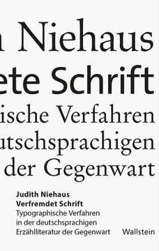 portada Verfremdete Schrift (en Alemán)