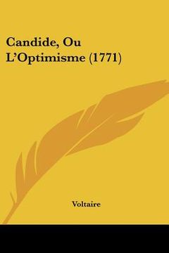 portada candide, ou l'optimisme (1771) (en Inglés)