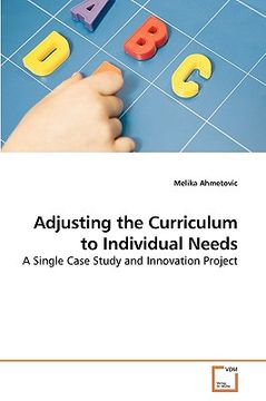 portada adjusting the curriculum to individual needs (in English)