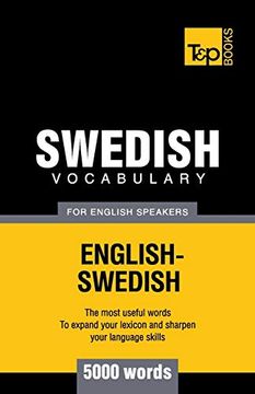 portada Swedish Vocabulary for English Speakers - 5000 Words (American English Collection) (en Inglés)