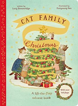 portada Cat Family Christmas: A Lift-The-Flap Advent Book - With Over 140 Flaps (The cat Family, 1) 