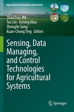 portada Sensing, Data Managing, and Control Technologies for Agricultural Systems