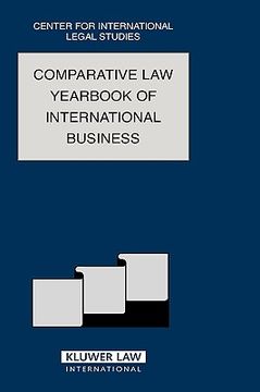 portada comparative law yearbook of international business (en Inglés)