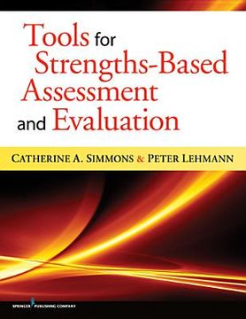 portada tools for strengths-based assessment and evaluation (en Inglés)