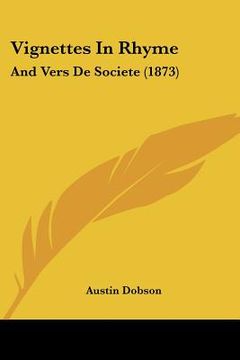 portada vignettes in rhyme: and vers de societe (1873) (en Inglés)