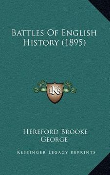 portada battles of english history (1895) (en Inglés)