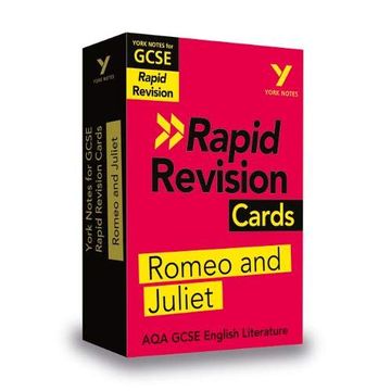 portada York Notes for aqa Gcse (9-1) Rapid Revision Cards: Romeo and Juliet (en Inglés)