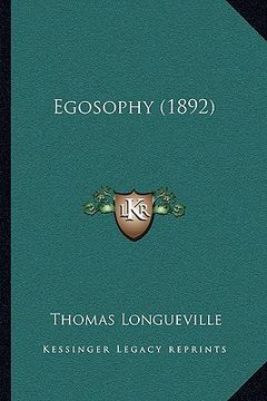 portada egosophy (1892) (in English)