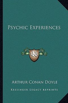 portada psychic experiences (en Inglés)
