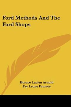 portada ford methods and the ford shops (in English)