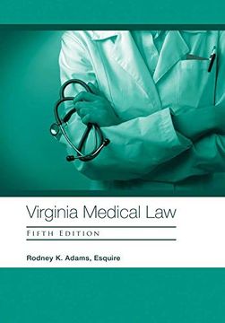 portada Virginia Medical Law: Fifth Edition (in English)