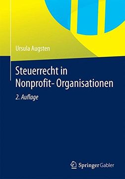 portada Steuerrecht in Nonprofit-Organisationen (in German)