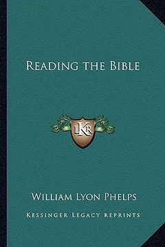 portada reading the bible (in English)