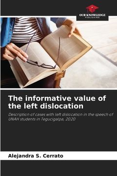 portada The informative value of the left dislocation (en Inglés)