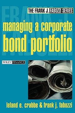 portada managing a corporate bond portfolio (en Inglés)