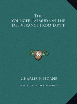 portada the younger talmud on the deliverance from egypt (en Inglés)