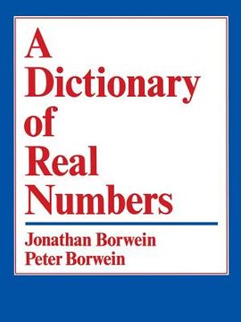 portada A Dictionary of Real Numbers (in English)
