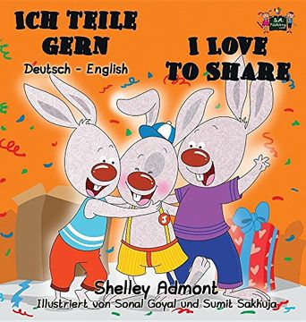 portada Ich teile gern I Love to Share: German English Bilingual Edition (German English Bilingual Collection)