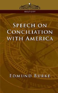 portada speech on conciliation with america (en Inglés)
