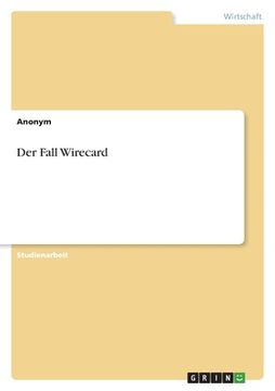 portada Der Fall Wirecard (in German)