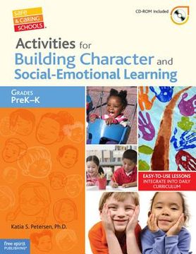 portada Activities for Building Character and Social-Emotional Learning, Grades PreK-K (en Inglés)