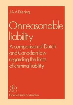 portada on reasonable liability (en Inglés)