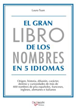 portada El Gran Libro de los Nombres en 5 Idiomas