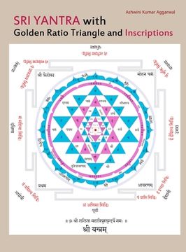 portada Sri Yantra with Golden Ratio Triangle and Inscriptions (en Inglés)