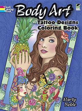 portada body art: tattoo designs coloring book