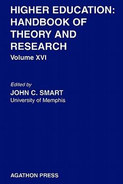 portada higher education: handbook of theory and research