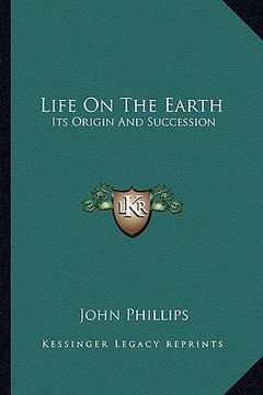 portada life on the earth: its origin and succession