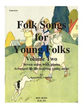 portada Folk Songs for Young Folks, Vol. 2 - euphonium and piano (en Inglés)