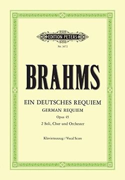 portada Ein Deutsches Requiem op. 45 (German Edition) (en Alemán)