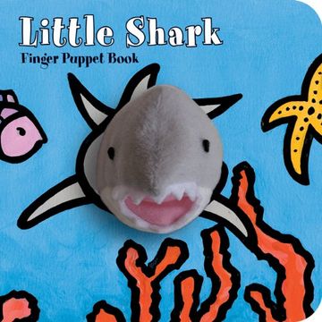 portada Little Shark: Finger Puppet Book (Little Finger Puppet Board Books) 
