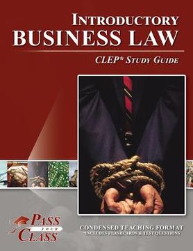 portada Introductory Business Law CLEP Test Study Guide (en Inglés)