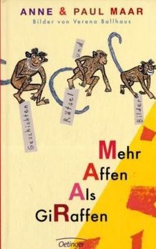 portada Mehr Affen als Giraffen. Geschichten, Rätsel und Bilder (en Alemán)