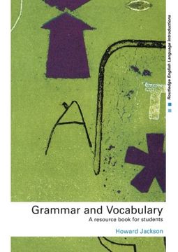 portada Grammar and Vocabulary: A Resource Book for Students (Routledge English Language Introductions) 