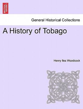 portada a history of tobago (en Inglés)