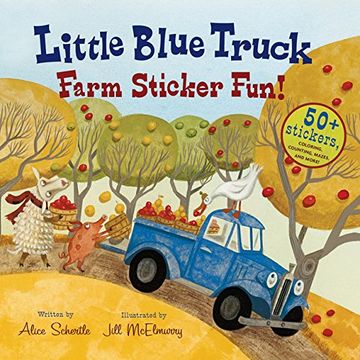 Little Blue Truck Farm Sticker Fun! (en Inglés)