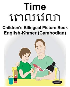 portada English-Khmer (Cambodian) Time Children's Bilingual Picture Book 