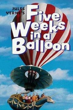portada Five Weeks in a Balloon (in English)