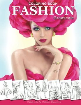 portada FASHION Coloring Book. Grayscale: Coloring Book for Adults (in English)