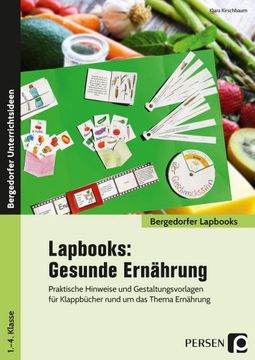 portada Lapbooks: Gesunde Ernährung - 1. -4. Klasse (en Alemán)