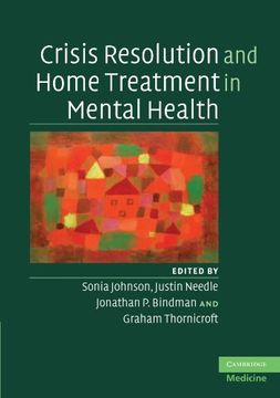 portada Crisis Resolution and Home Treatment in Mental Health (en Inglés)