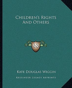 portada children's rights and others (in English)